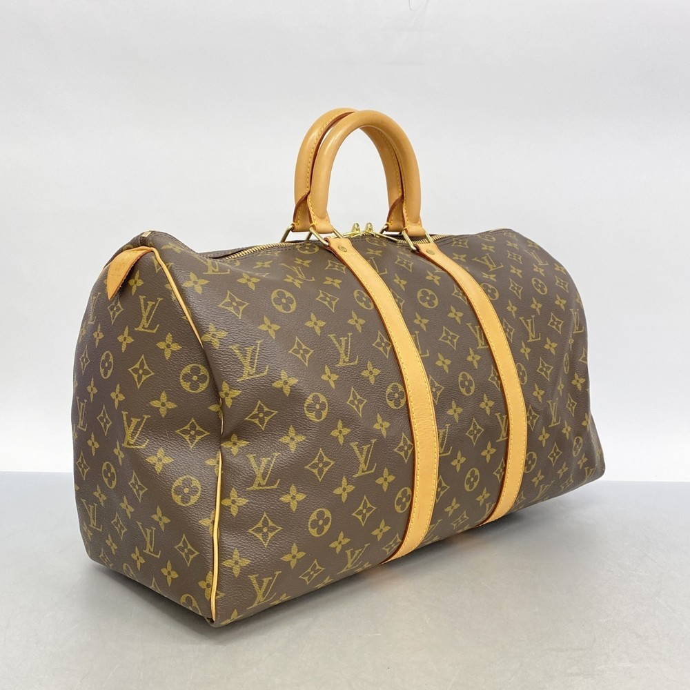 Louis Vuitton Keepall Brown Bag Boston Monogram - Picture 2 of 9